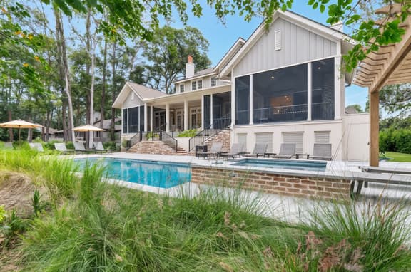 Ultra Luxe Home, Pool & Spa, Screened Porch, 5 Min Walk to Beach - Image 1